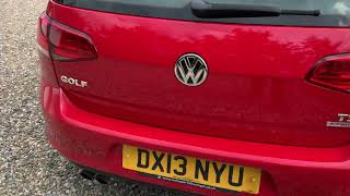 VW Golf 14 Petrol Bluemotion Oswestry [upl. by Aleciram]