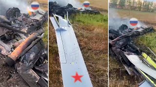 Ukrainian Forces Brutally Destroy New Russian Attack Drone [upl. by Tersina]