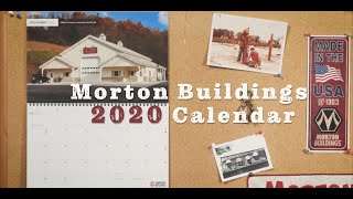 Morton Buildings 2020 Calendar TW Mahaffey Excavating [upl. by Danila]