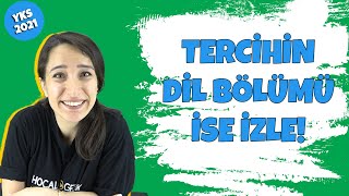 Tercihin Dil Bölümü İse İzle YKS2021 TYT2021 AYT2021 [upl. by Aidualk]