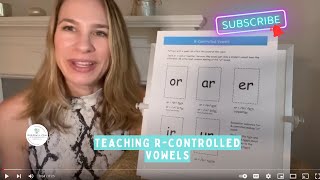 Teaching R Controlled Vowels from Orton Gillingham Coaching [upl. by Remle694]