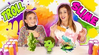 TROLL SLIME Jugando con slime a trollear al otro  SLIME DIVERTIDO [upl. by Handbook543]