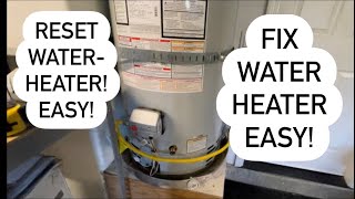 How To Reset Your Water Heater ￼ [upl. by Amme885]