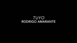 Tuyo Extended  Karaoke  Rodrigo Amarante Narcos Theme [upl. by Feinstein]