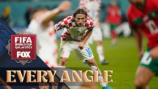 Croatia SECURES third place victory against Morocco in the 2022 FIFA World Cup  Every Angle [upl. by Peggie]