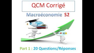 Macroéconomie  QCM EP1 économie S2 [upl. by Annahsit]