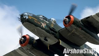 WWII Warbird Flybys  In The Box  Terre Haute Airshow 2018 [upl. by Nave]