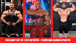 Big Ramy OUT of 2024 Mr Olympia  New CBum and Ramon Dino Physique updates 45 Weeks Out [upl. by Klos]