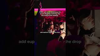 POV LA DJ Remixes Song of the Century at Afrohouse Party [upl. by Ainot]