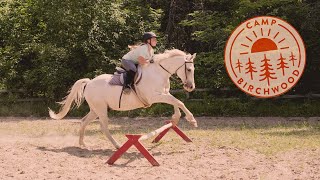 Horseback Riding  Camp Birchwood [upl. by Airyk]