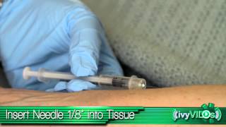 Intradermal Injection Upper Forearm ivyVILOsIvy Tech Community College School of Nursing [upl. by Brocklin510]