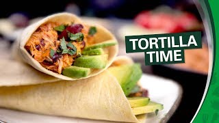 Tex Mex Tortilla Rezept  im Thermomix TM6 Fleisch Anbraten [upl. by Nyliak]