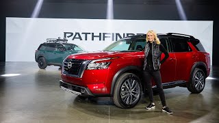 2022 Nissan Pathfinder LIVE Walkaround amp Review [upl. by Rimidalg]