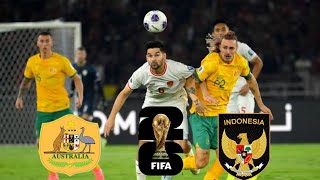 Australia vs Indonesia  Full Match  AFC Asian Qualifiers™ Road to 26  eFootball PES 2025 PPSSPP [upl. by Eetnwahs728]