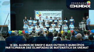 14 mil alunos de Sinop e mais 11 municípios participaram das Olimpíadas de Matemática da Unemat [upl. by Marline]