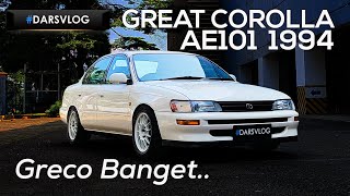 MODIFIKASI HARIAN 90s  Toyota Great Corolla AE101 1994 â€¼ï¸ DARSVLOG [upl. by Reina]