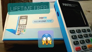 Paytm D190 LINUX POS Machine Unboxing and full review Best For Merchants trending trend paytm [upl. by Anasxor]