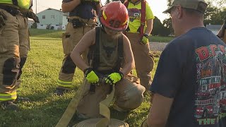 Hummelstown Fire Deptartment uses junior fire program to train the next generation [upl. by Nnaitak]