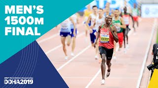 Mens 1500m Final  World Athletics Championships Doha 2019 [upl. by Nosloc]