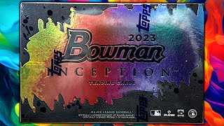 NEW RELEASE 2023 BOWMAN INCEPTION CASE BREAKS BASEBALL CARDS [upl. by Newol]