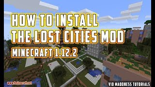 How to install the Lost Cities Mod Minecraft 1122 [upl. by Minerva952]