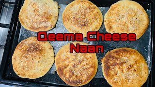 QEEMAY WALAY NAAN  QEEMA CHEESE NAAN  qeema cheese naan recipe how to make qeema cheese naan [upl. by Nalyt]