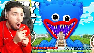 ONT RENTRE DANS LE PORTAIL DE POPPY PLAYTIME MINECRAFT [upl. by Ayiotal501]