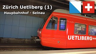 Zürich Uetliberg Bahn 1 Hauptbahnhof to Selnau 4K October 2024 swizerland zürich Uetliberg [upl. by Ysied983]