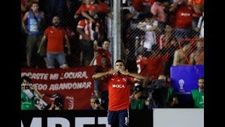 Gol de Gigliotti  Independiente 2 x 1 Flamengo  Narração de Fausto Favara [upl. by Rombert341]