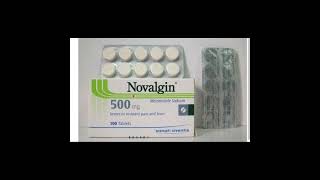 Novalgin 500 mg Tablet Novalgin Novalgin Nedir Novalgin Niçin Kullanılır ilaç ağrıkesici [upl. by Polky]