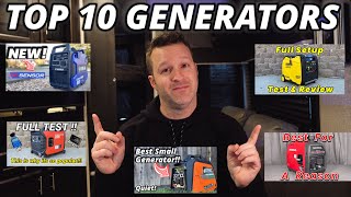 TOP 10 GENERATORS IN 10 MIN Reviewed amp Tested [upl. by Anaj]