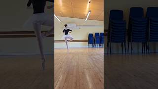 Pirouette practice from 5th position lgballetlauragregory egham [upl. by Ylrebme]