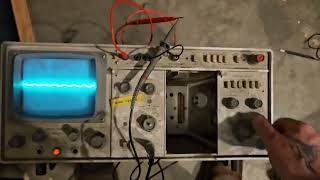 THIS JUNK OSCILLOSCOPE FROM HAMFEST ACTUALLY WORKS [upl. by Ayela]