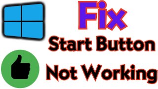 How to Fix Start Button Not Working on Windows 11 [upl. by Assek]