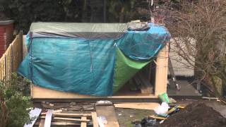 Building our Dunster House log cabin  Timelapse  Day 3 [upl. by Lamar]