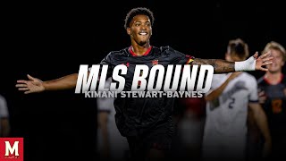 Maryland Mens Soccer  Kimani StewartBaynes Selected in MLS SuperDraft [upl. by Vadim]