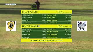 CSA Div 2 Womens Week  Tuskers Women VS Boland Women [upl. by Sidhu]