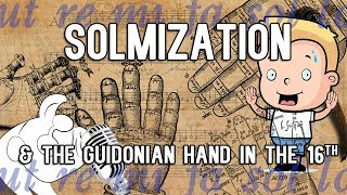 Solmization and the Guidonian hand in the 16th century [upl. by Dlareme]