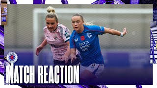 REACTION  Charlie Devlin  Rangers Women 102 Montrose [upl. by Ivzt]