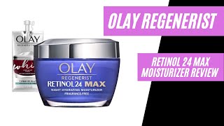 Olay Regenerist Retinol 24 Max Moisturizer Review [upl. by Atiugram925]