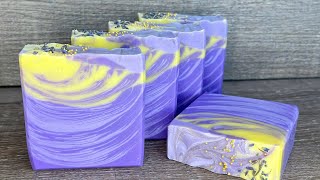 Cold Process Soap “Lemon Lavender” [upl. by Poliard]