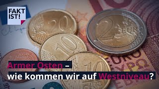 Armer Osten – wie kommen wir auf Westniveau  Fakt ist  MDR [upl. by Llesirg595]