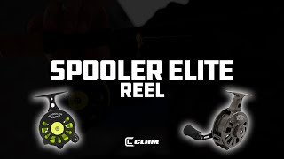 Clam SPOOLER ELITE Ice Fishing Reel [upl. by Armington]