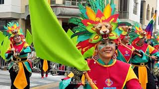 Colectivos Coreográficos en las calles de Pasto parte 2 Carnaval de Negros y Blancos 2024 mandelx [upl. by Yellac]