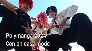 Polymanga 2024 cosplayer vlog [upl. by Notrem454]