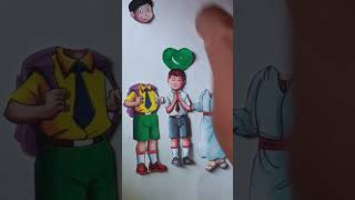 Japan 🇯🇵 India 🇮🇳 pakistan 🇵🇰🇮🇳 independence day drawing shorts [upl. by Tonl]