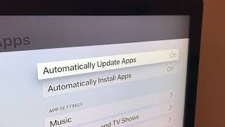 How to UPDATE APPS on APPLE TV [upl. by Tsiuqram]