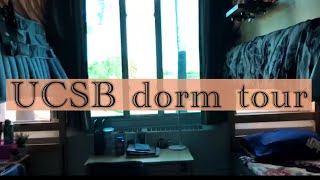 my college dorm room tour  UCSB [upl. by Ahsenad]