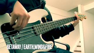 Getaway  EarthWindampFire  Bass Cover [upl. by Adnol]