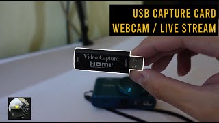 How to Use Digital Camera as a Webcam with USB Capture Card [upl. by Kerry]